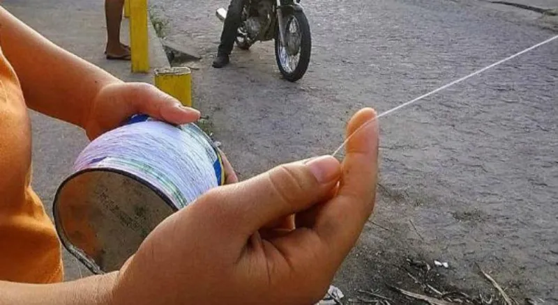 Apreensão de linhas de cerol em Colatina