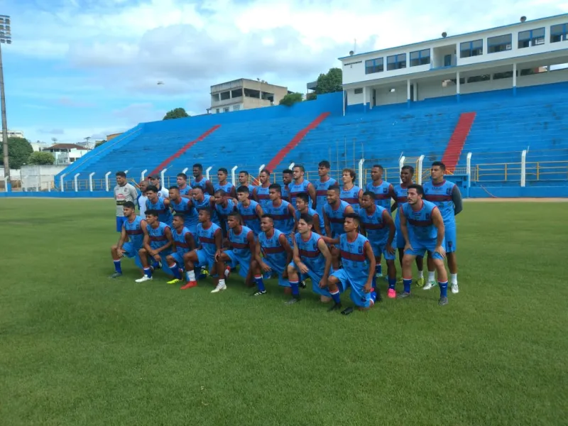 O time do Colatina Sport Clube se apresentou para imprensa e torcedores
