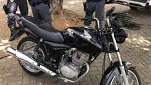 PM recupera motocicleta com restrição de furto ou roubo
