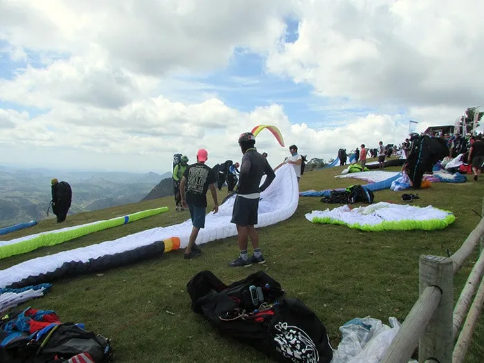 Hoje é a grande final do mundial de Parapente em Baixo Guandu