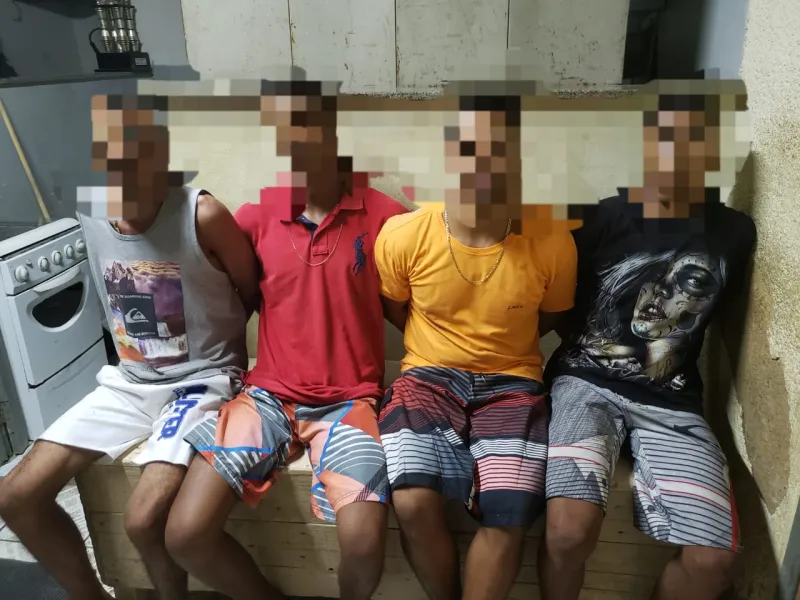 Quatro pessoas presas por porte ilegal de arma de fogo em Colatina