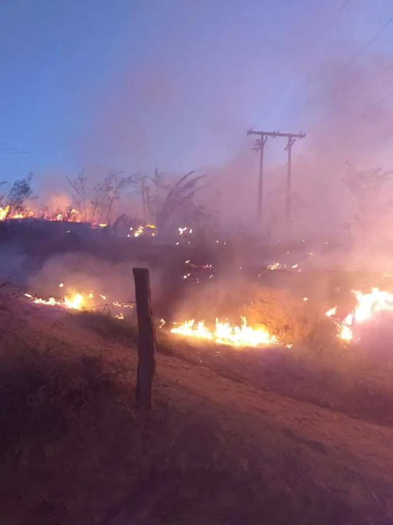 Dois incêndios em bairros de Colatina neste fim de semana