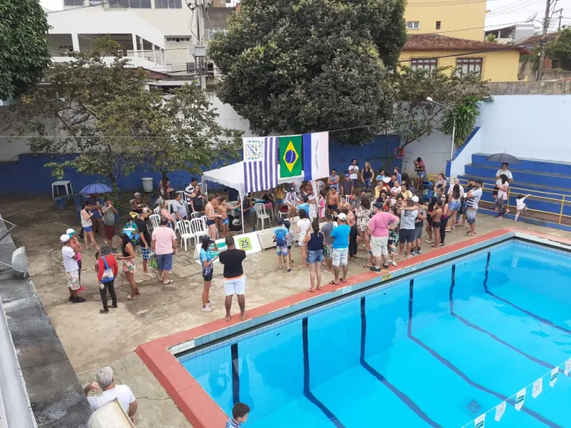 O esporte esteve em destaque neste final de semana em Colatina. Futebol e natação
