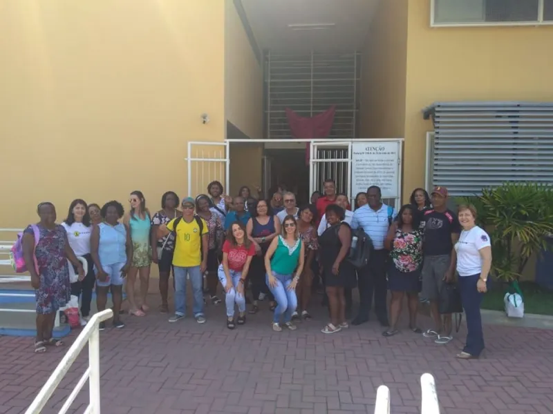 Escola Estadual de Colatina abre as portas para alunos da Rede Municipal durante palestra motivacional