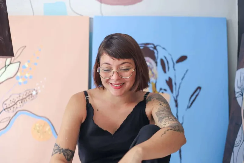 Colatina recebe a 1ª Mostra de Arte da artista plástica Ana Beloni