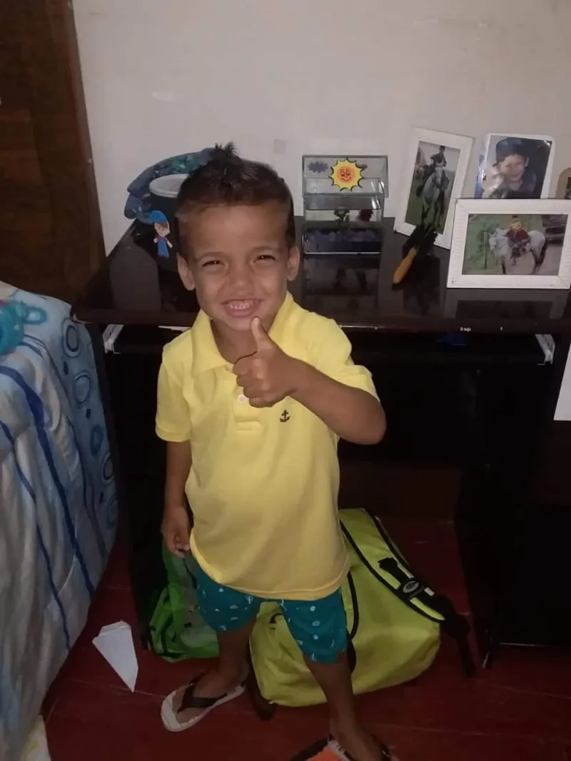 Conheça a luta de Brayan; a criança colatinense de 3 anos que vai para São Paulo em busca de tratamento