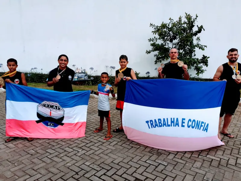 5 atletas de Colatina ganham medalhas na Copa Brasil de Esporte de Contato