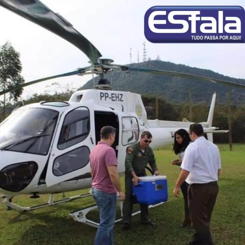 Jovem de 18 anos morre em acidente e órgãos são levados de Colatina para Cariacica de helicóptero durante o carnaval