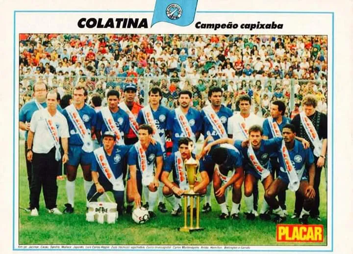 Há 30 anos a Associação Atlética Colatina era Campeã Estadual de Futebol. Relembre a história.