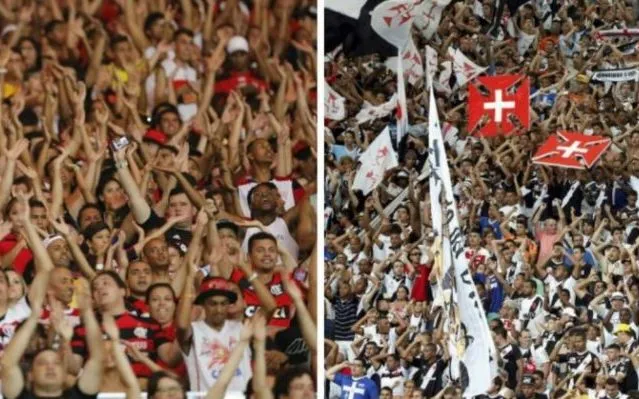 Torcedores de Vasco e Flamengo se unem para arrecadar alimentos em Colatina