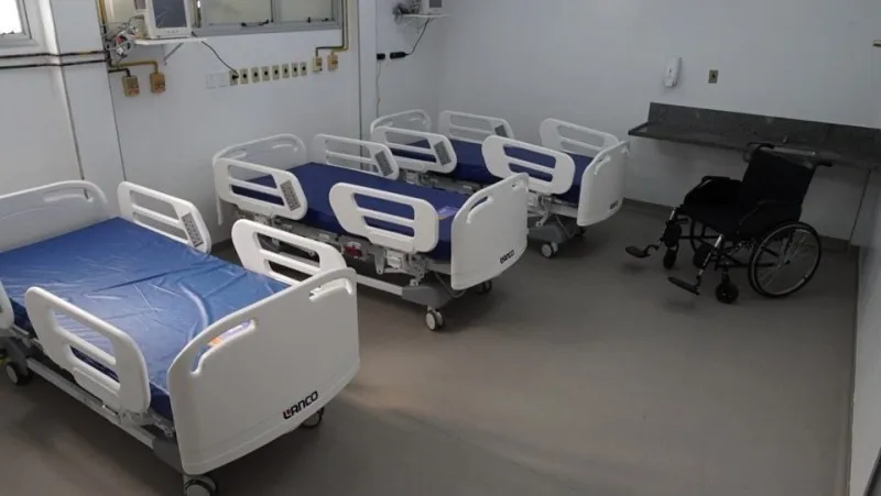Hospital Sílvio Avidos registra ocupação de leitos de UTI para a covid-19 de 37% e Estado abaixo de 50%