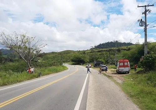 Morre a motociclista que sofreu acidente, próximo a Fábrica Bertolini em Colatina
