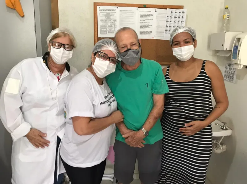 “A vacina não só traz a cura, mas a esperança de dias melhores”, diz o primeiro ex-prefeito de Colatina a se vacinar