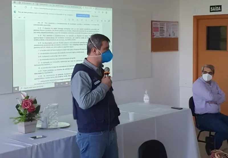 Secretário da Saúde do Estado realiza reunião com gestores