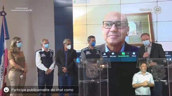 Casagrande anuncia compra de 500 mil doses de Coronavac e aplicação de 3ª dose em idosos