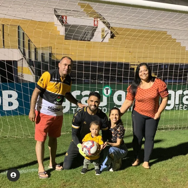 Goleiro colatinense Luís Gustavo foi uns dos principais responsáveis pelas conquistas do Criciúma em 2021