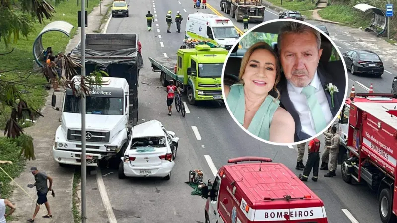 Ex-funcionário da Prefeitura de Colatina e esposa que morreram em acidente neste final de semana, fizeram post com “tom de despedida” um dia antes