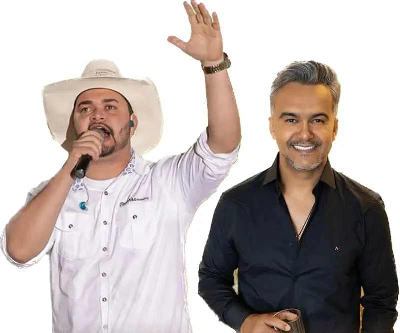 Narrador de rodeio colatinense participa de música com o cantor Carlinhos Rocha