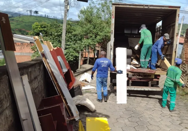 Saiba quais os bairros de Colatina que serão contemplados com o mutirão cata-treco esta semana