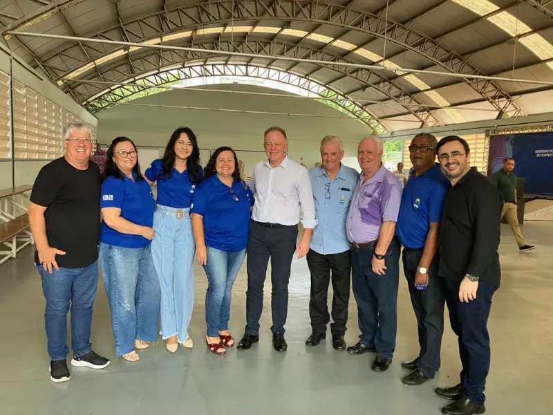 Governador Casagrande participa da solenidade de entrega de equipamentos para entidades sociais. Apae Colatina esteve presente
