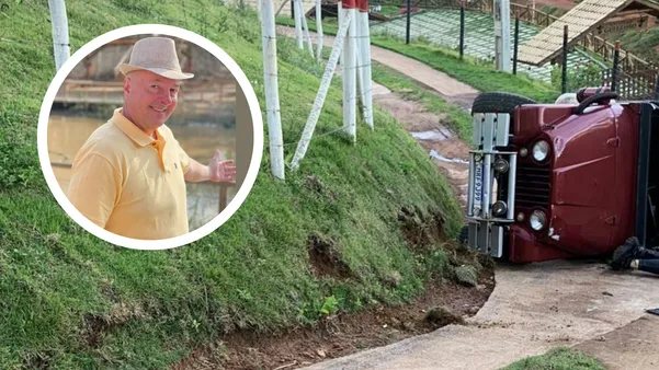 Empresário conhecido morre em acidente em Santa Teresa