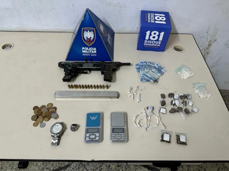 Polícia Militar apreende drogas, armas e suspeitos em Colatina e região
