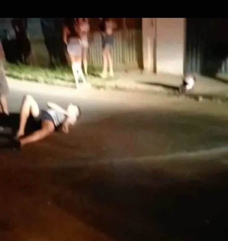 Vídeo: acidente frontal entre duas motos deixa dois feridos em Colatina