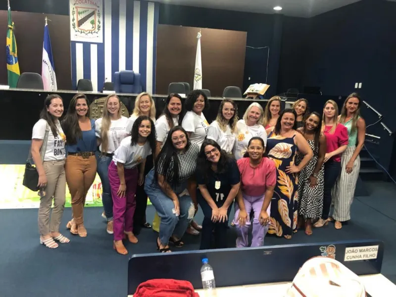 Professoras de Colatina participam da Campanha de Enfrentamento ao Abuso e Exploração Sexual Infantil