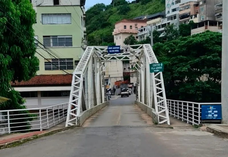 Ponte Agostinho Galdino Breda interditada para obras a partir desta quarta-feira (24), em Colatina