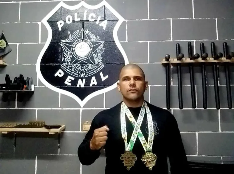 Policial penal do CDP de Colatina fatura 1º e 3 º lugares em Campeonato Brasileiro de Jiu-Jitsu