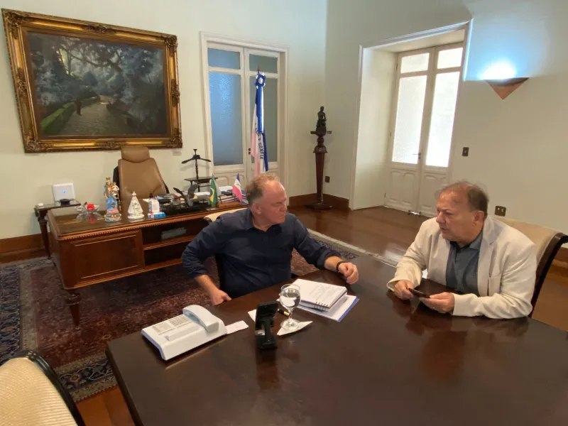 Reunião entre governador Casagrande e prefeito Guerino Balestrassi alinha novos investimentos para Colatina. Veja a lista
