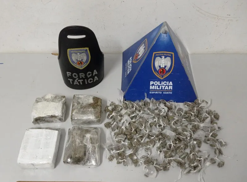 Polícia apreende grande quantidade de drogas em Colatina