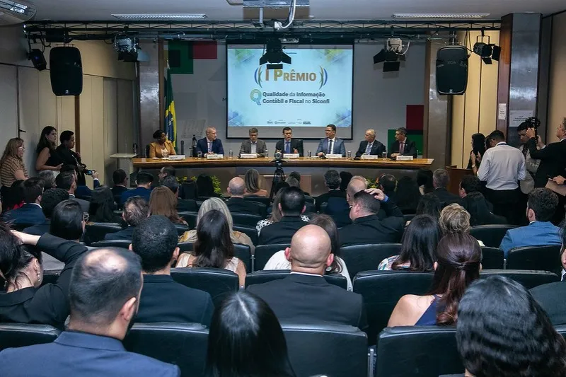 Governo do Estado recebe premiação por Nota A na qualidade das informações contábeis e fiscais