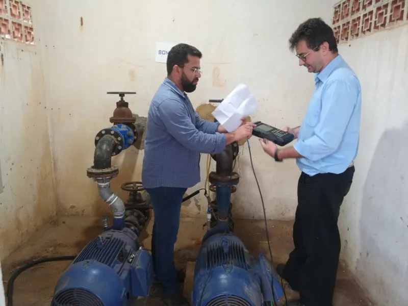 Investimentos em tecnologia do SANEAR monitoram força das bombas para abastecimento em Colatina
