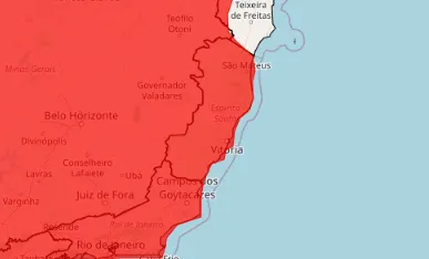 Colatina tem alerta vermelho de grande perigo para calor extremo e risco à saúde