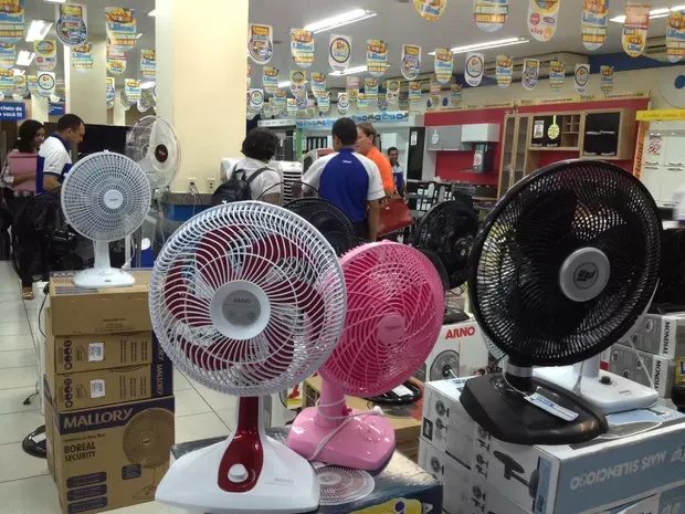 Calor intenso faz aumentar procura por ventilador e ar-condicionado nas lojas de Colatina
