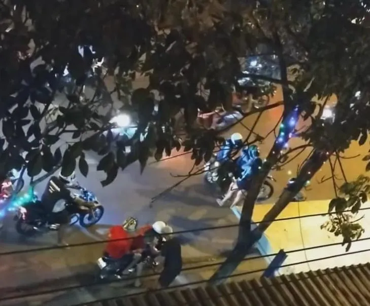 Madrugada de Natal em Colatina marcada por vandalismo e perturbação de motoqueiros