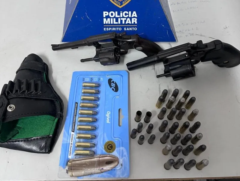 Operação Policial em Colatina resulta na apreensão de armas e munições após tentativa de homicídio