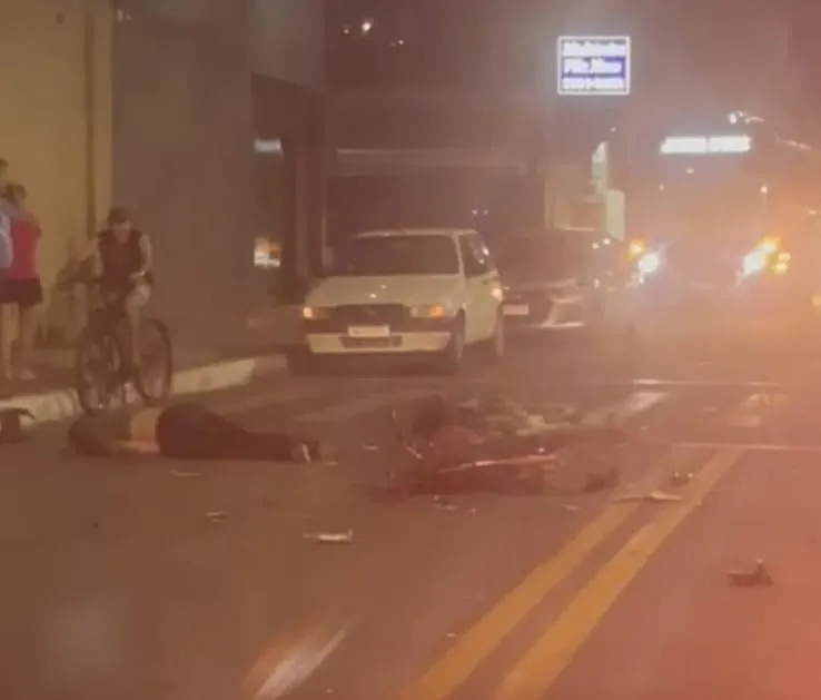 Motociclista vítima de acidente na Avenida Sílvio Avidos em Colatina morre após quatro dias de luta pela vida