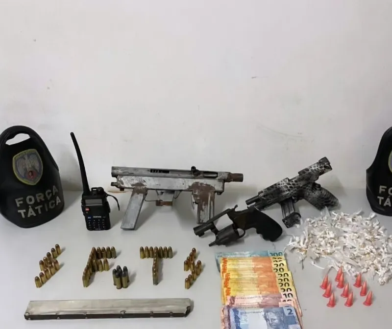 Polícia realiza operação de combate ao tráfico de drogas no bairro Bela Vista, em Colatina