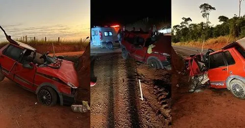 Motorista perde controle do carro e morre ao bater em barranco em rodovia entre Vila Valério e Sooretama