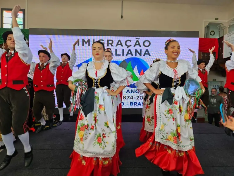 Colatina celebra os 150 anos da imigração italiana no Brasil com festa cultural