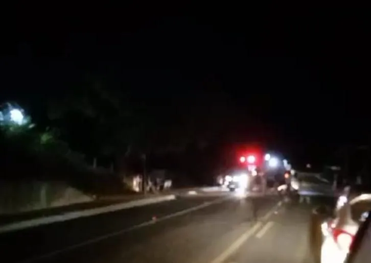 Vídeo: acidente deixa motociclista com fratura exposta na Rodovia do Café em Colatina