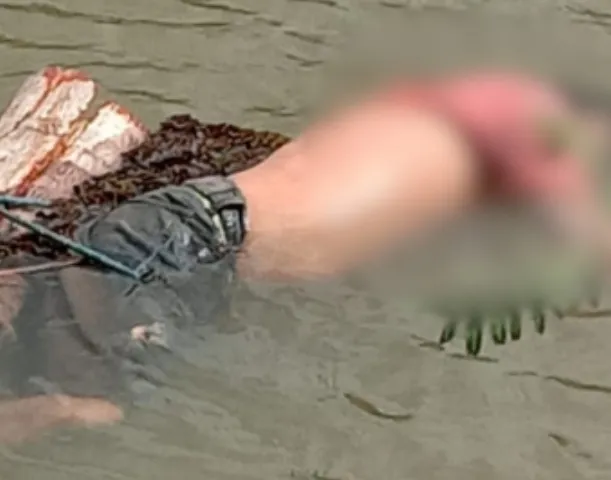 Identificado homem encontrado morto amarrado a um tronco em represa no ES