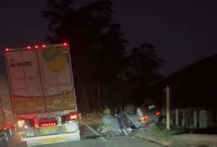 Grave acidente entre Baunilha e Acioli na BR 259 mata homem de 52 anos