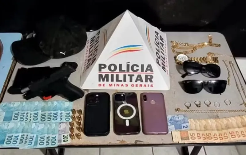 Criminosos amarram vítimas durante assalto a ferro velho em Aimorés; levaram joias, dinheiro e celulares