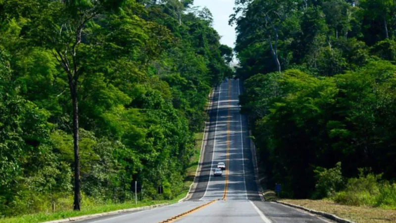 BR-101 terá redução de velocidade em trecho de reserva biológica a partir de segunda-feira, em Sooretama