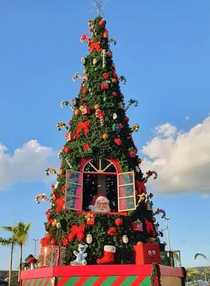 Árvore de Natal da Santa Maria será inaugurada nesta quarta-feira (4) em Colatina