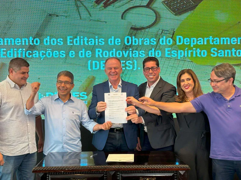 Casagrande anuncia investimento de R$ 1 bilhão em obras de infraestrutura. Veja as cidades das regiões Norte/Noroeste que serão contempladas