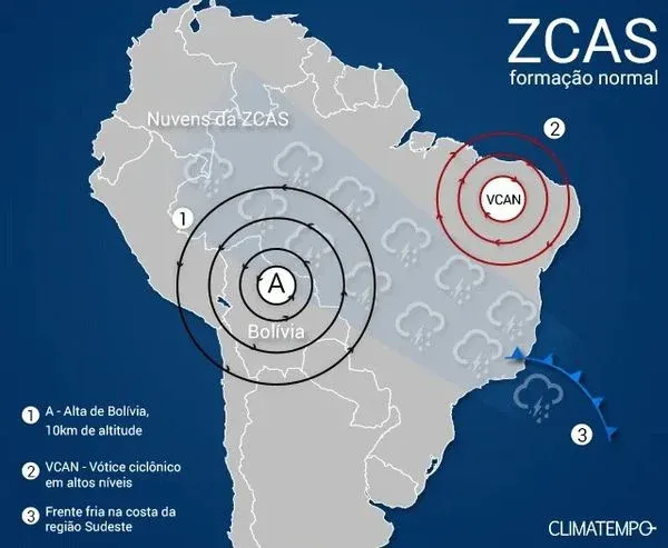 Verão começa com previsão de chuva forte no Espírito Santo: veja o primeiro fenômeno meteorológico da estação